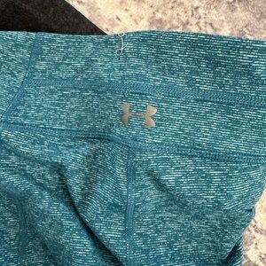 Under Armour Teal Marled Performance Leggings